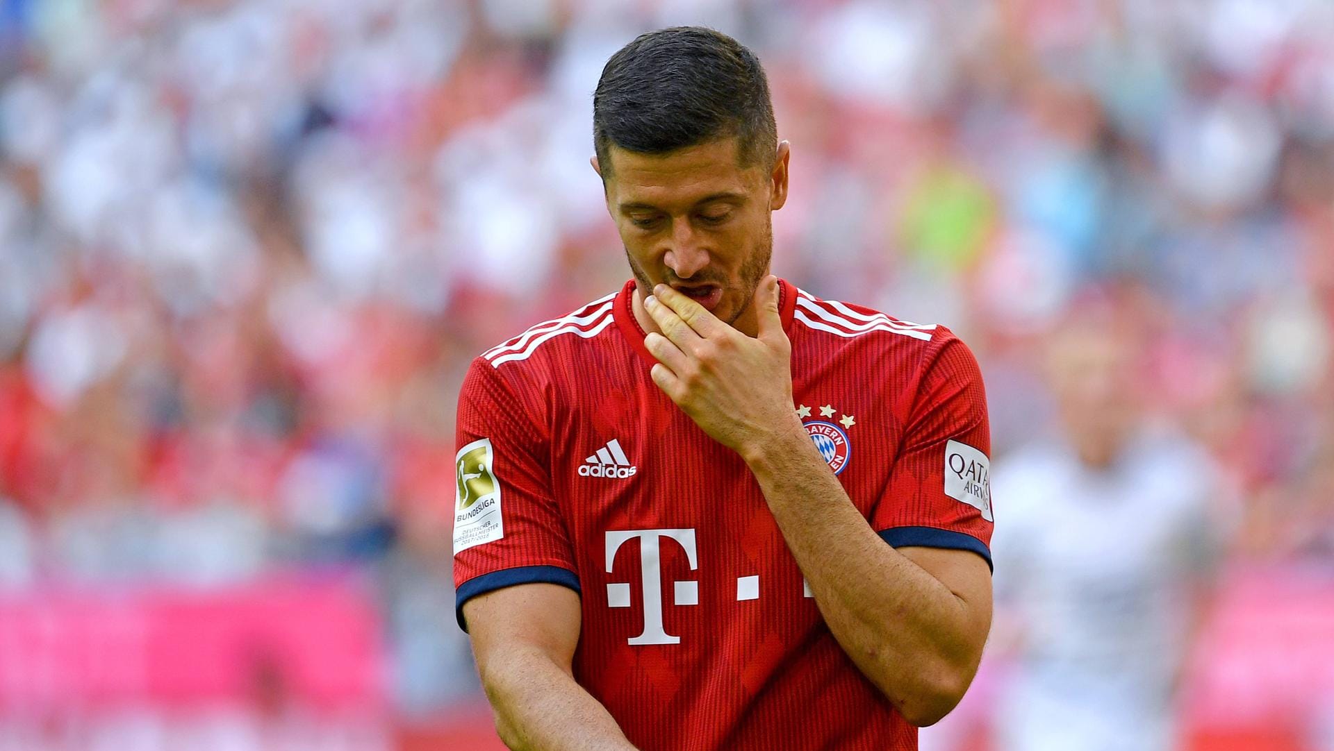 Robert Lewandowski: In 204 Pflichtspielen erzielte der Stürmer 159 Tore für den FC Bayern.