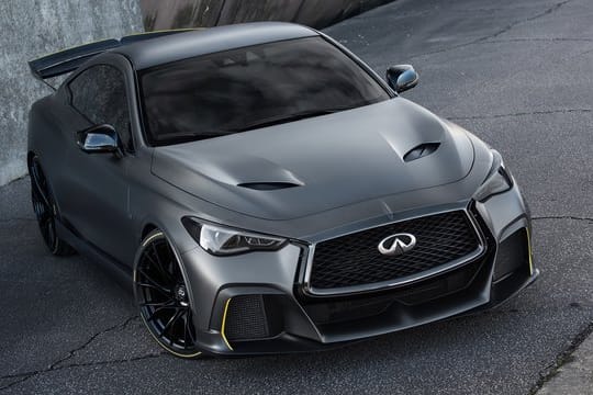 Studie mit Hybrid-Technik aus der Formel 1: Infiniti hat auf dem Pariser Autosalon das Project Black S vorgestellt.