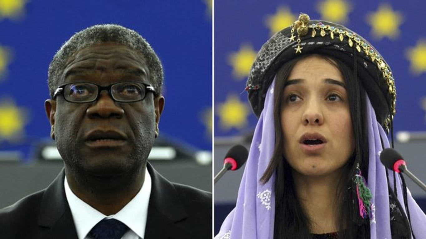Denis Mukwege und Nadia Murad erhalten den Friedensnobelpreis.