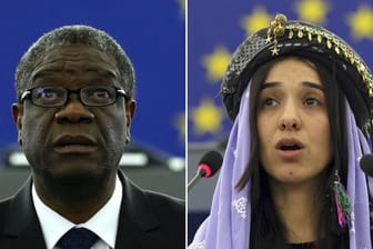 Denis Mukwege und Nadia Murad erhalten den Friedensnobelpreis.