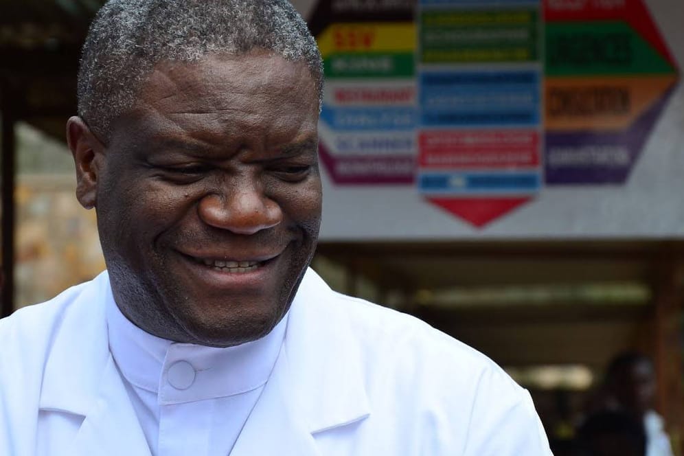 Denis Mukwege: Der Gynäkologe erhält gemeinsam mit Nadia Murad den Friedensnobelpreis 2018.