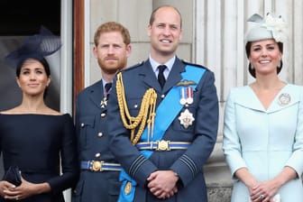 Herzogin Meghan, Prinz Harry, Prinz William und Herzogin Kate: Bald wohnen sie Tür an Tür im Kensington-Palast.