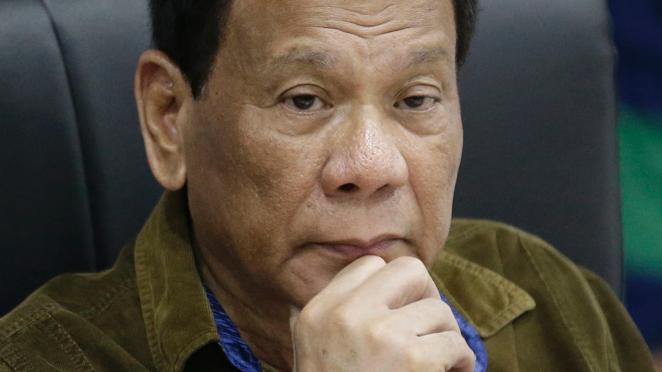Der philippinische Präsident Rodrigo Duterte: Noch ist nicht klar, ob er Krebs hat.