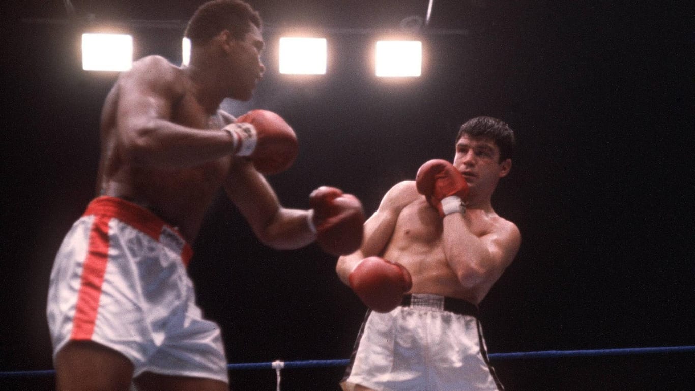 Legendärer Kampf: Mildenberger gegen den großen Muhammad Ali 1966.