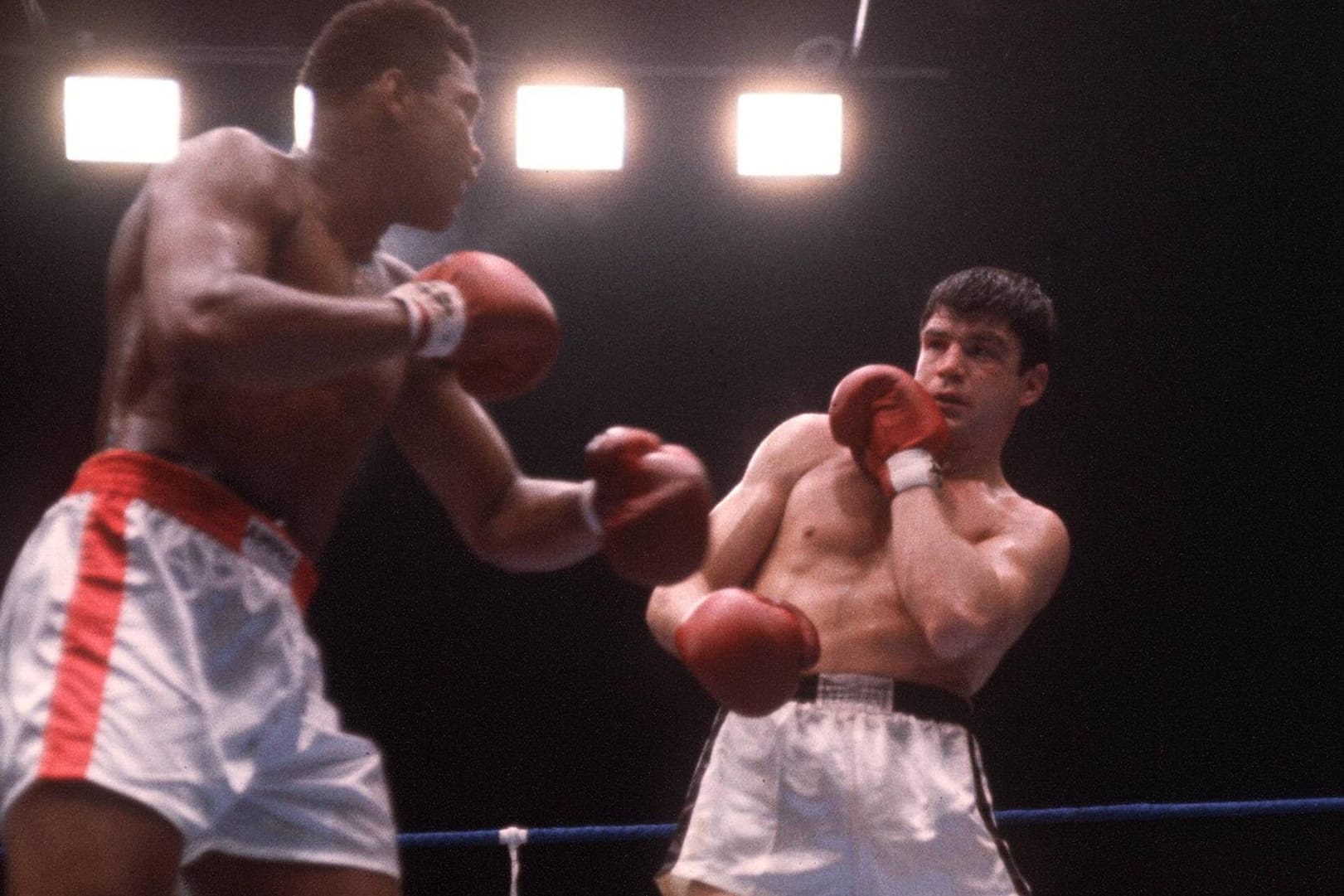 Legendärer Kampf: Mildenberger gegen den großen Muhammad Ali 1966.