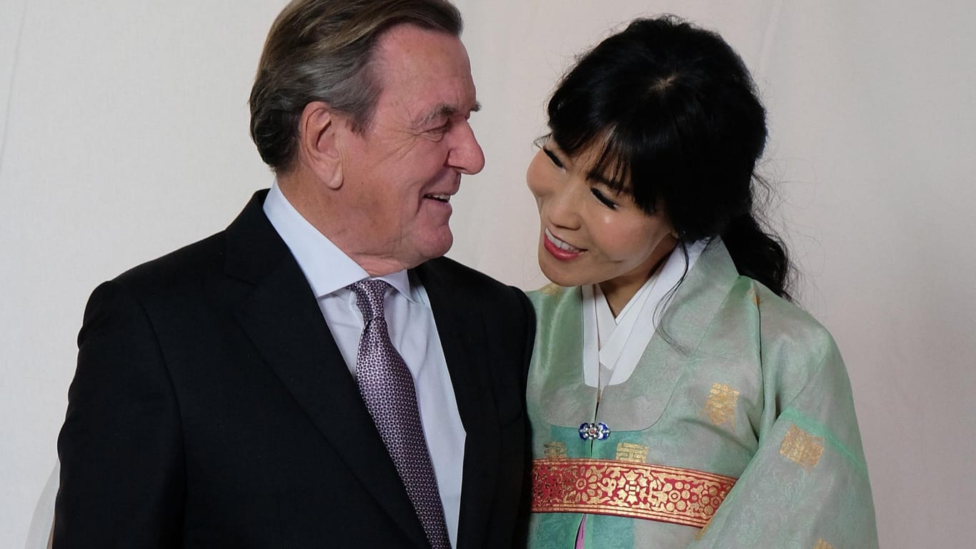 Gerhard Schröder und Soyeon Kim: Sie ist seine fünfte Ehefrau.