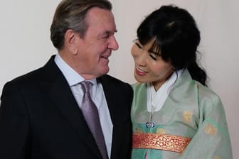 Gerhard Schröder und Soyeon Kim: Sie ist seine fünfte Ehefrau.