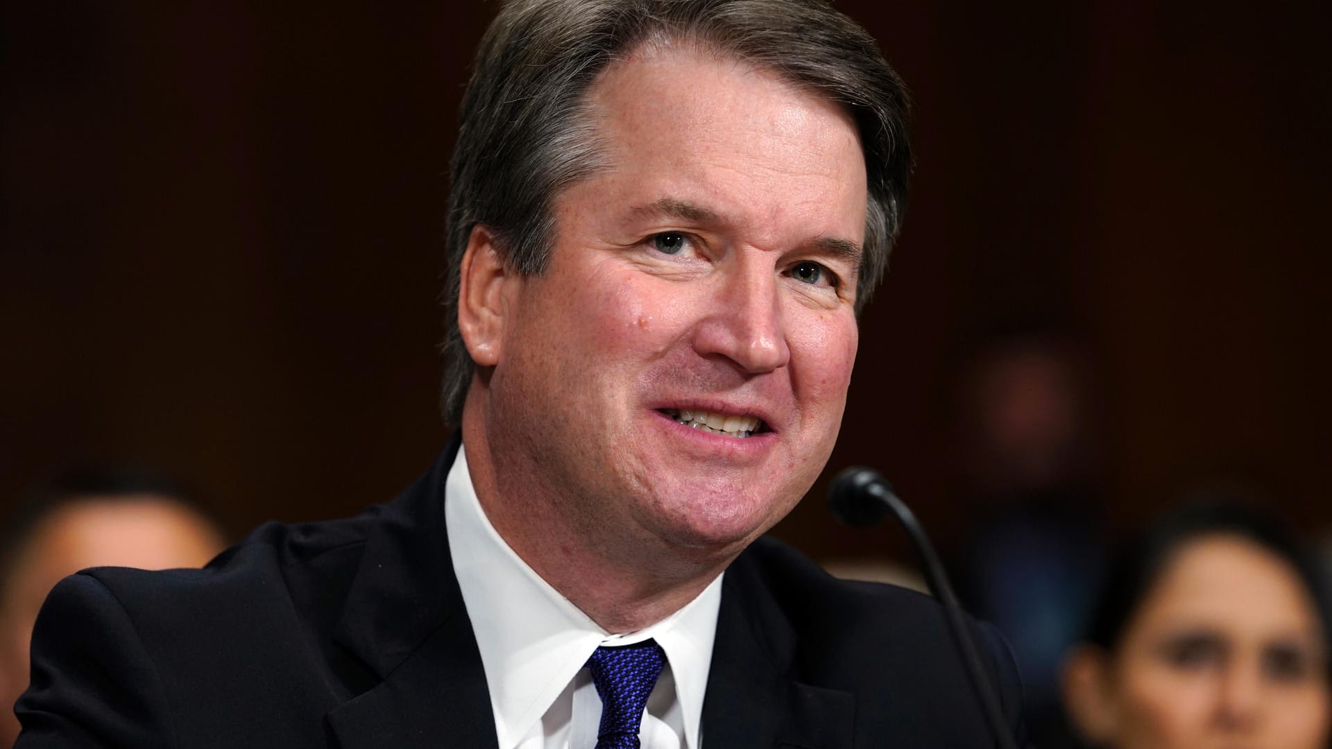 Brett Kavanaugh: Trotz der Vergewaltigungsvorwürfe darf sich der Wunschkandidat von US-Präsident Trump wohl auf den Posten des Obersten Richters freuen.