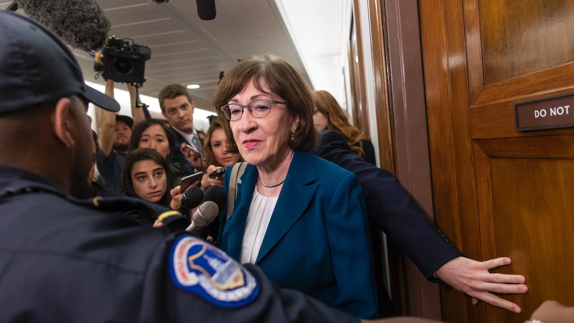 Senatorin Susan Collins: Lange war nicht klar, ob sich die Republikanerin für Kavanaugh aussprechen wird. Nun hat sie klar gemacht: Sie wählt den Wunsch-Richter von Donald Trump.