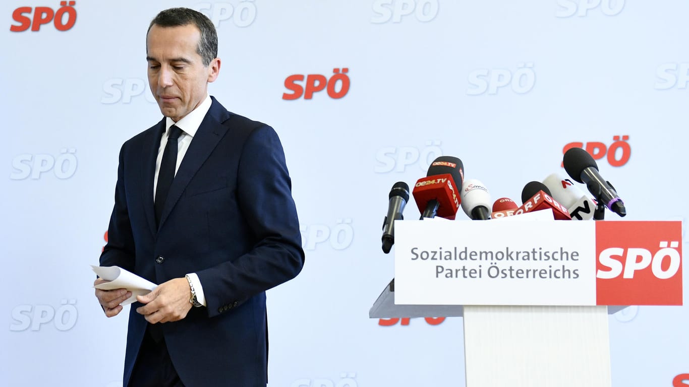 Christian Kern: Der frühere Bundeskanzler Österreichs verlässt die politische Bühne.