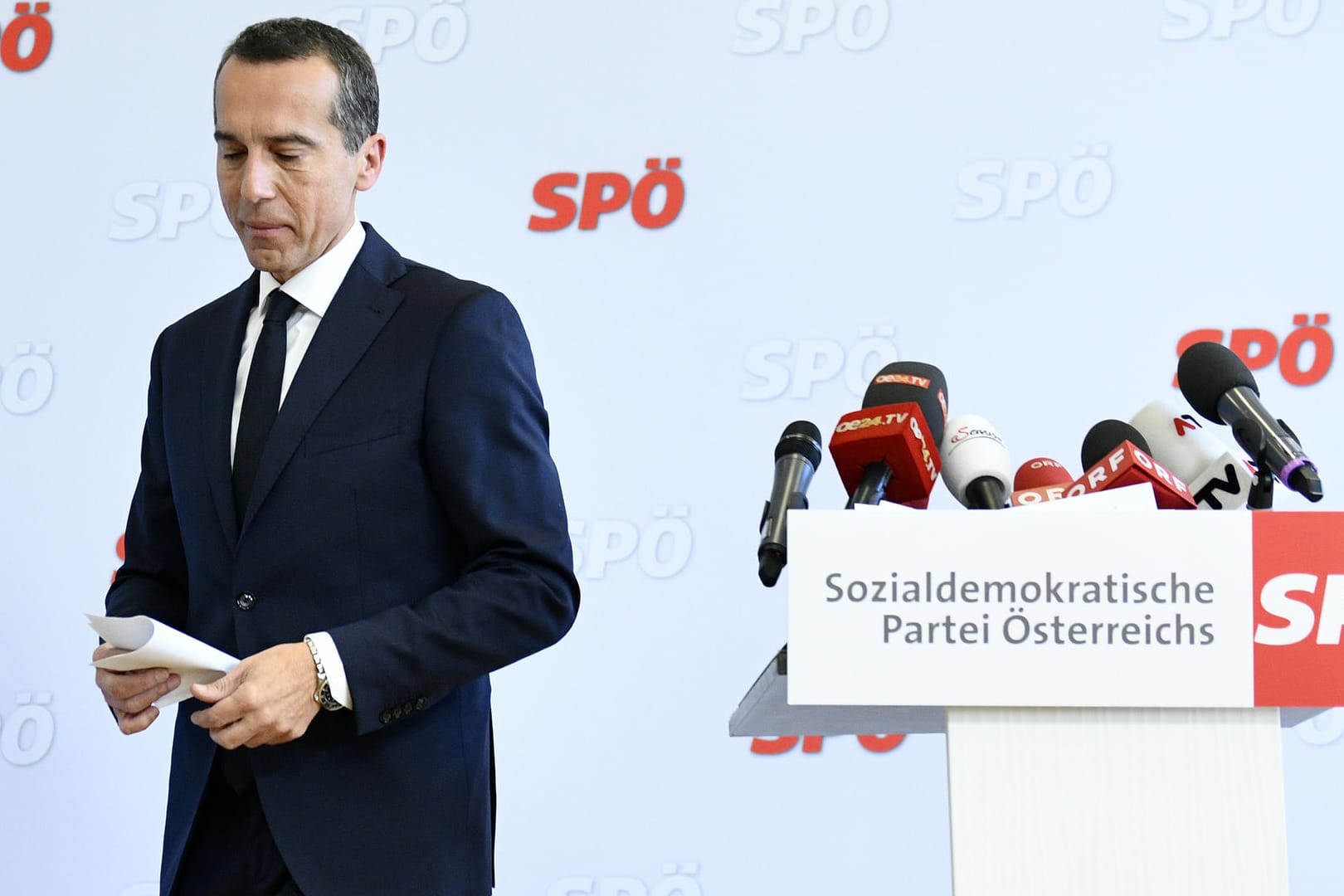 Christian Kern: Der frühere Bundeskanzler Österreichs verlässt die politische Bühne.