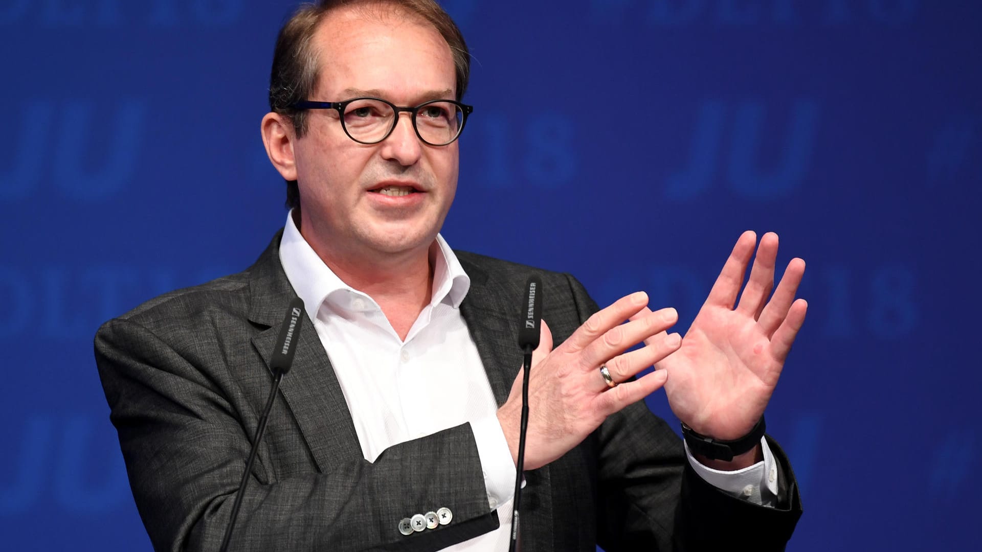 CSU-Politiker Alexander Dobrindt gab sich in Kiel eher zahm.