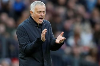Befreiender Jubel: United-Trainer José Mourinho.