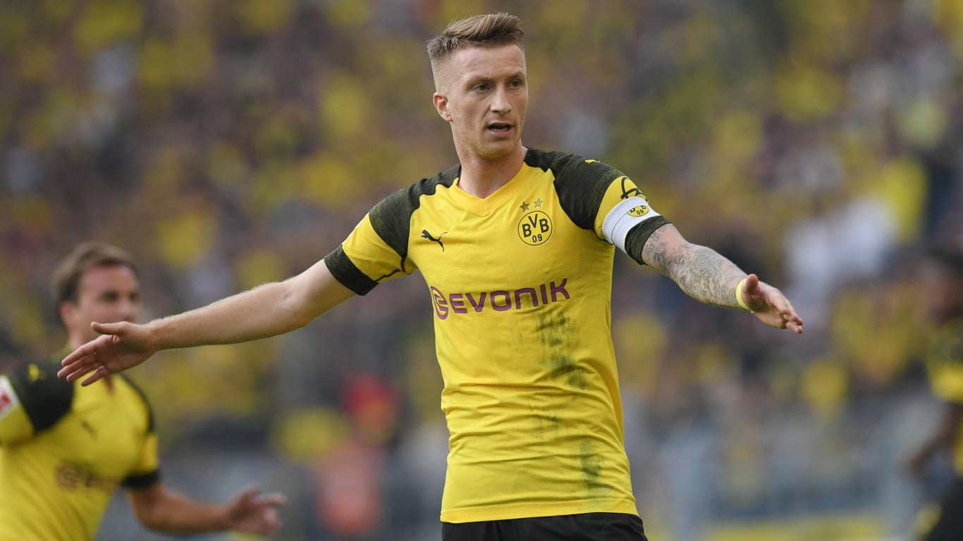 Verbissene Miene: Reus im Spiel gegen Werder Bremen.