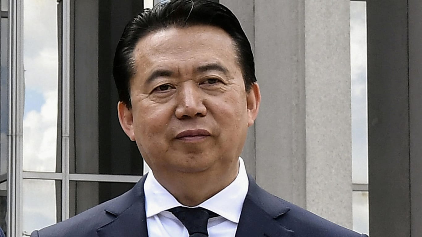 Meng Hongwei: Der frühere Interpol-Chef hat sein Amt niedergelegt und ist wohl in China in Haft.