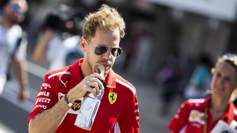 Abgeschlagen im WM-Rennen: Sebastian Vettel.