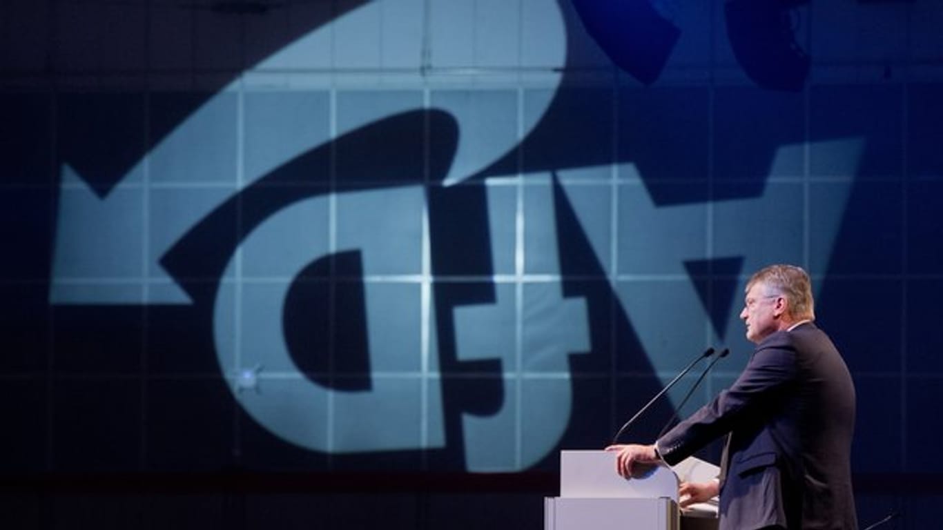 Jörg Meuthen, AfD-Bundesvorsitzender, spricht beim Bundesparteitag der Alternative für Deutschland.
