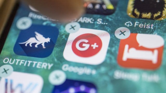 Langsamer Abschied: Die Google-Plus-App wird bis Sommer nächsten Jahres von Smartphones und Tablets verschwinden. Langsamer Abschied: Die Google-Plus-App wird bis Sommer nächsten Jahres von Smartphones und Tablets verschwinden.