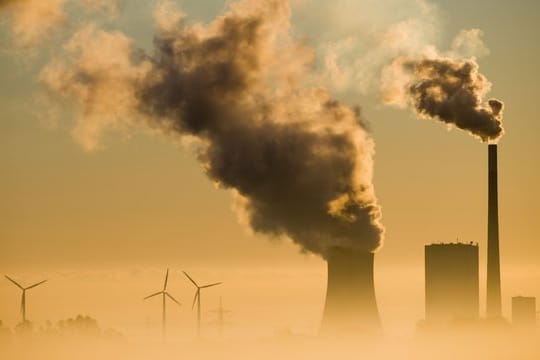 Das Kohlekraftwerk Mehrum in Niedersachsen.