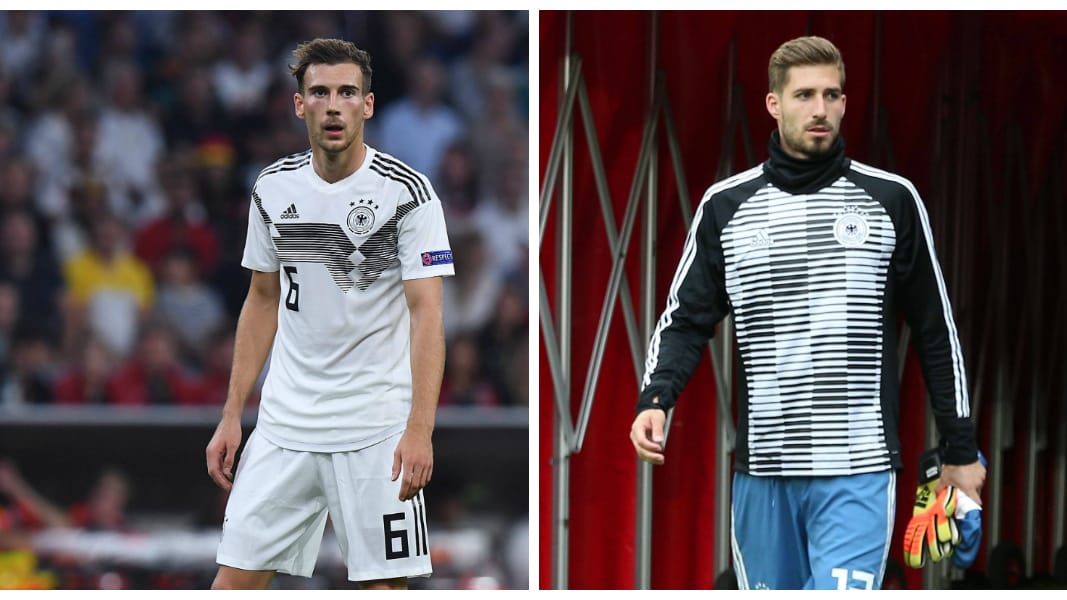 Bei den Länderspielen gegen Holland und Frankreich nicht mit dabei: Leon Goretzka (l.) und Kevin Trapp.