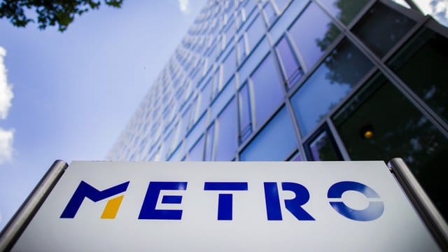 Blick auf die Konzernzentrale der Metro AG. Blick auf die Konzernzentrale der Metro AG.