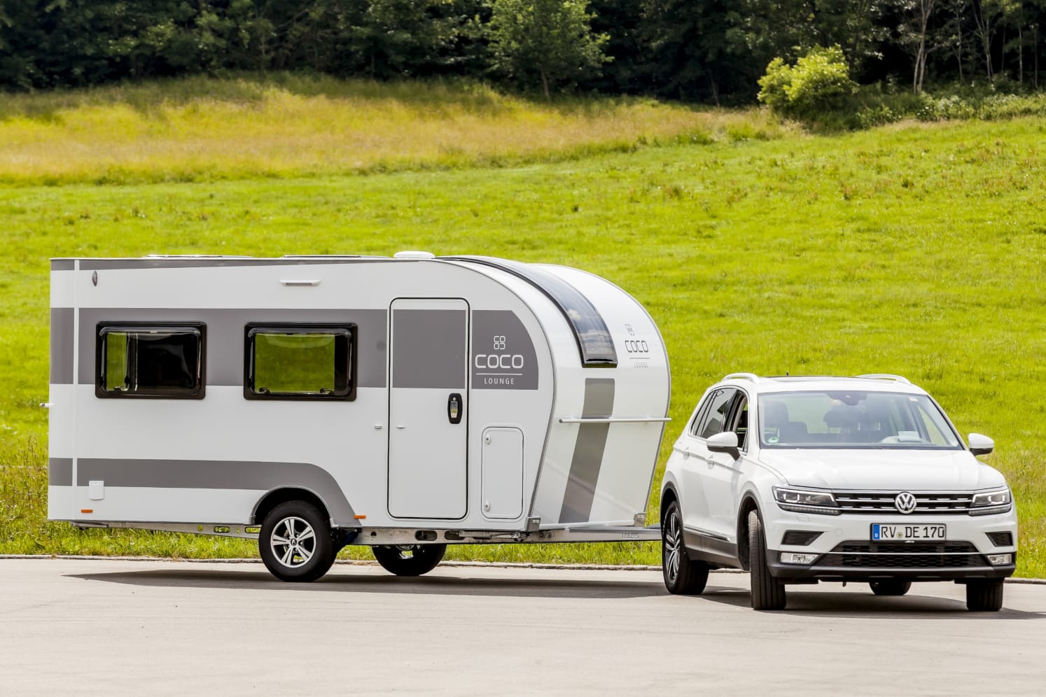 Einfache Handhabung: Das Gespannfahren mit dem Coco ist auch für Caravan-Neulinge kein Problem.