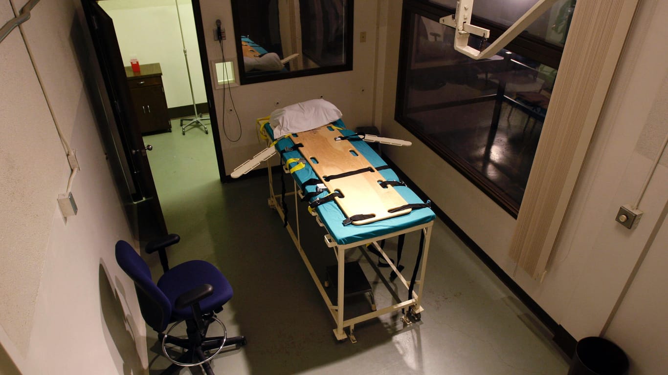 Die Hinrichtungskammer im Gefängnis Washington State Penitentiary: Washington hat als 20. US-Bundesstaat die Todesstrafe abgeschafft.
