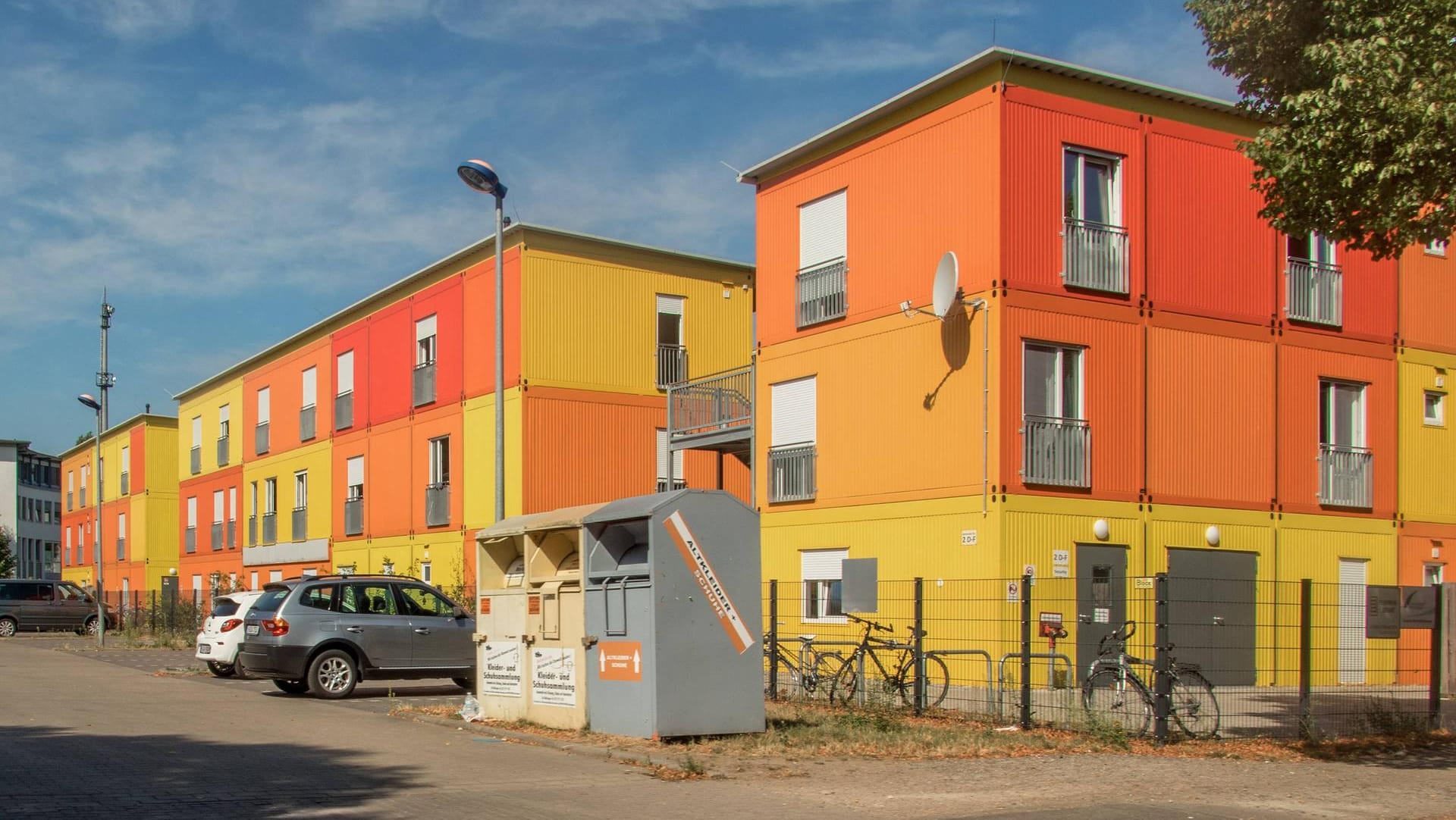 Asylbewerberheim in Hannover im Sommer 2018