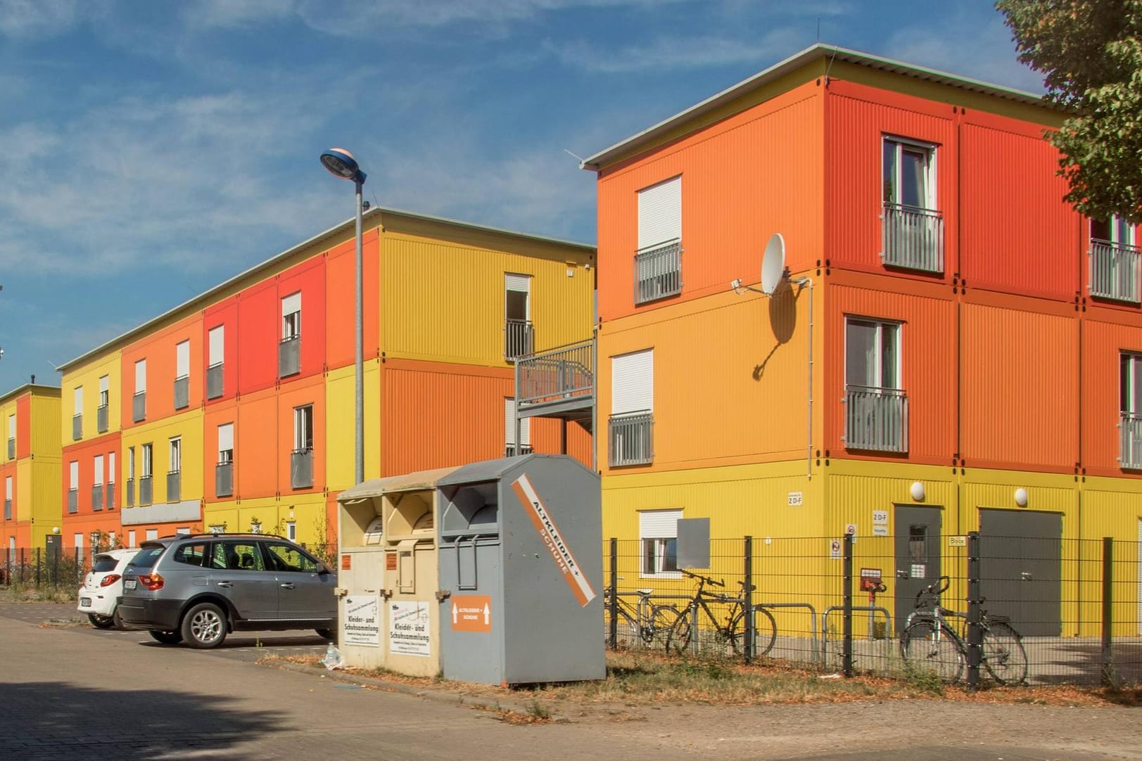 Asylbewerberheim in Hannover im Sommer 2018