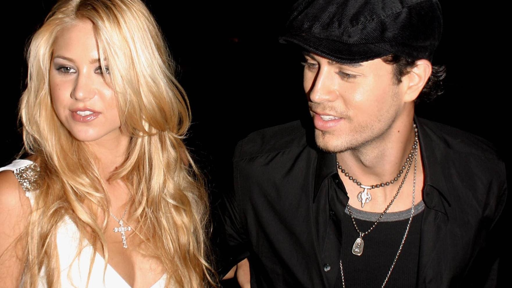 Anna Kurnikowa und Enrique Iglesias 2003: Ihre Beziehung ist so privat, dass es selten Bilder von beiden gibt.