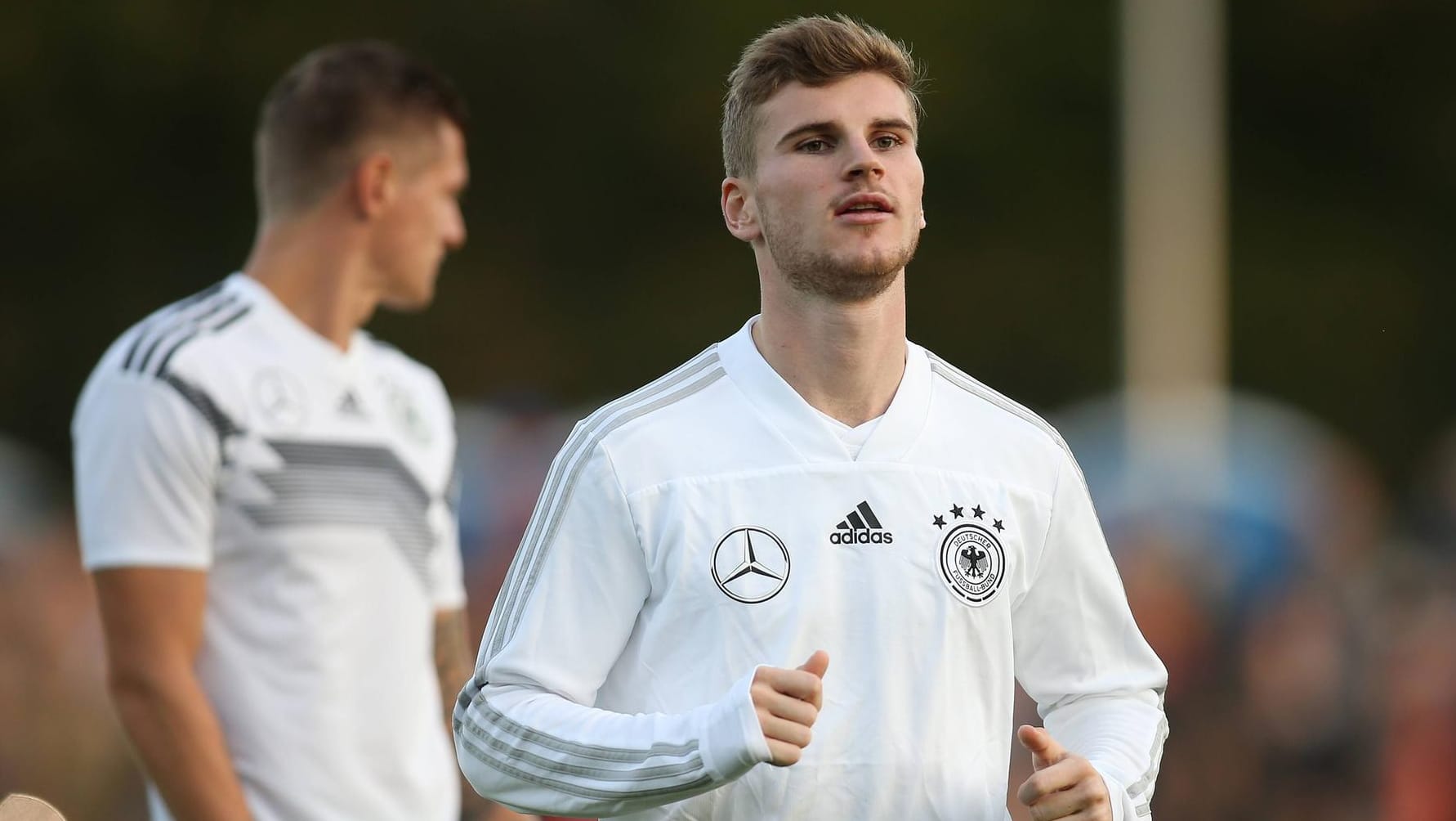 Sieht einen Abstieg aus der Nations League als undramatisch an: Timo Werner.