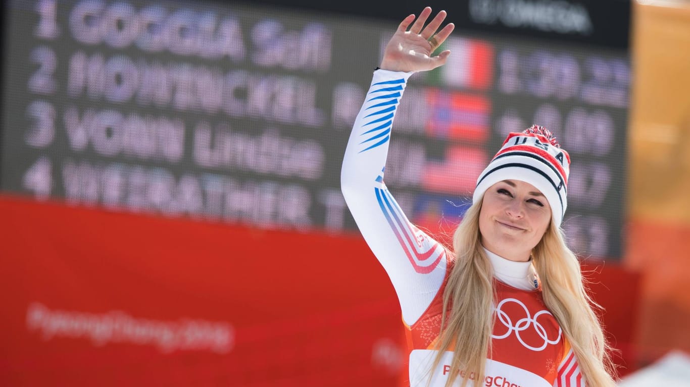 Hat ihr Karriereende angekündigt: Ski-Star Lindsey Vonn wird nach der kommenden Weltcup-Saison aufhören.