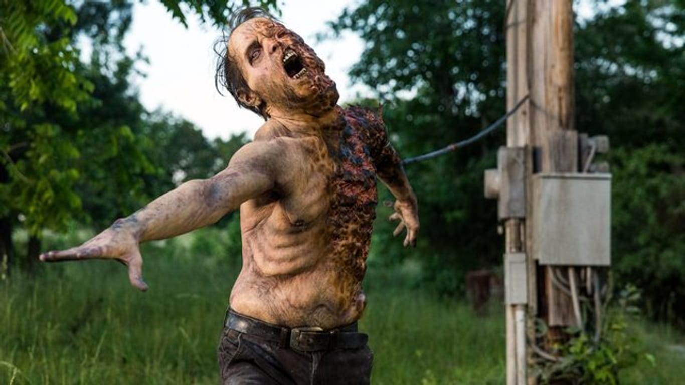 Szene aus der Folge "A Walker" der achten Staffel von "The Walking Dead".