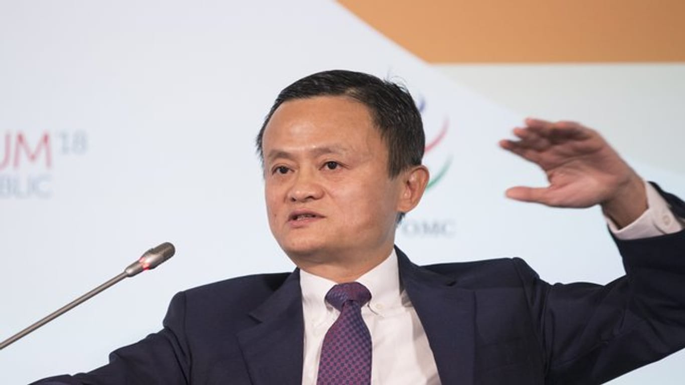 Alibaba-Gründer Jack Ma hat mit seinem zunächt auf Online-Handel spezialisierten Unternehmen ein Milliardenvermögen angehäuft.