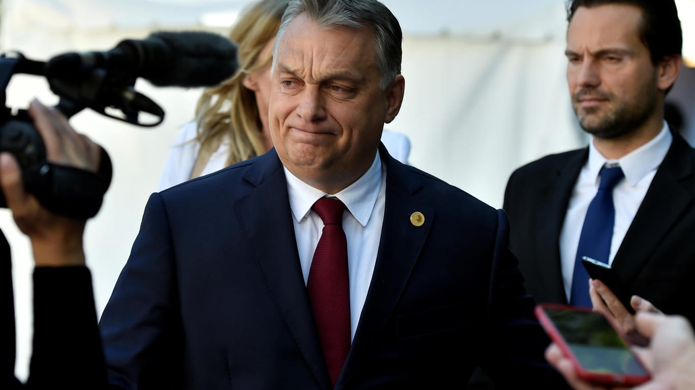 Der ungarische Ministerpräsident Viktor Orban: Möglicherweise ist seine Zukunft in der Europäischen Volkspartei bedroht.