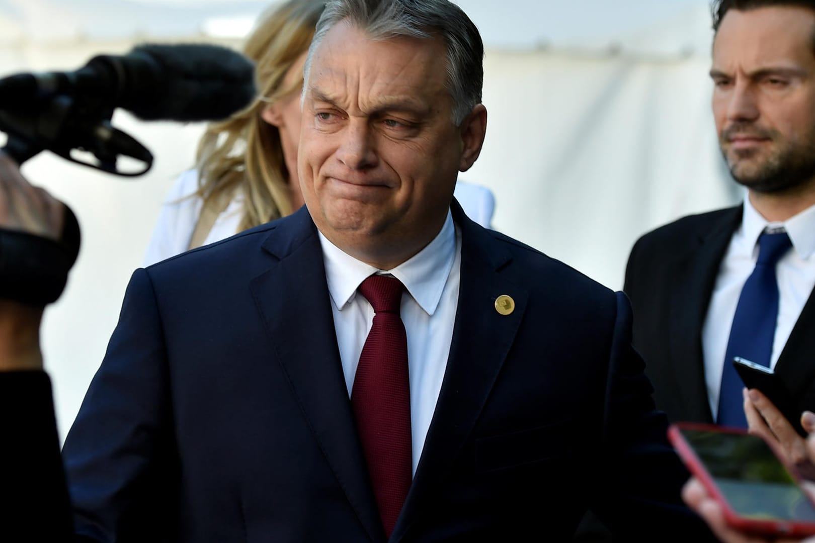 Der ungarische Ministerpräsident Viktor Orban: Möglicherweise ist seine Zukunft in der Europäischen Volkspartei bedroht.