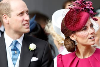Prinz William und Herzogin Kate: So innig wie heute sieht man sie nur selten in der Öffentlichkeit.