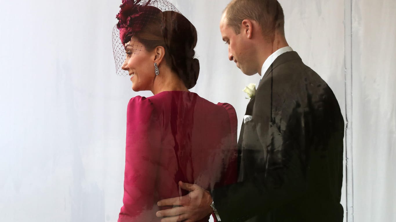Sie heirateten vor siebeneinhalb Jahren: Herzogin Kate und Prinz William.