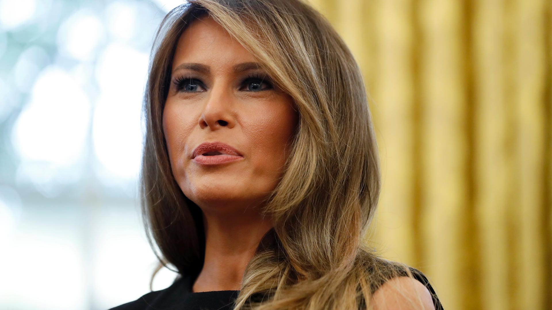 First Lady Melania Trump: Berichte über die angebliche Untreue ihres Mannes seien "natürlich nicht immer angenehm".