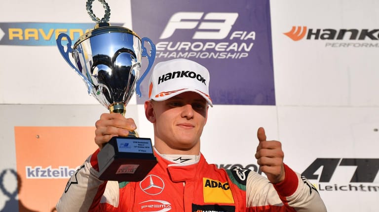 Sein erster großer Titel: Mick Schumacher ist Formel-3-Europameister.