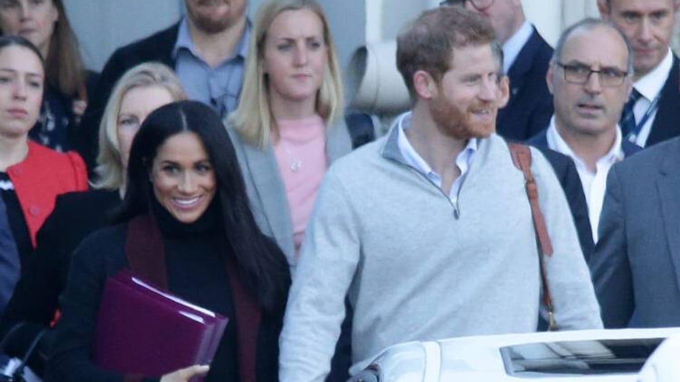 Ankunft in Sydney: Herzogin Meghan und Prinz Harry starten ihre Tour durch Australien und Neuseeland.