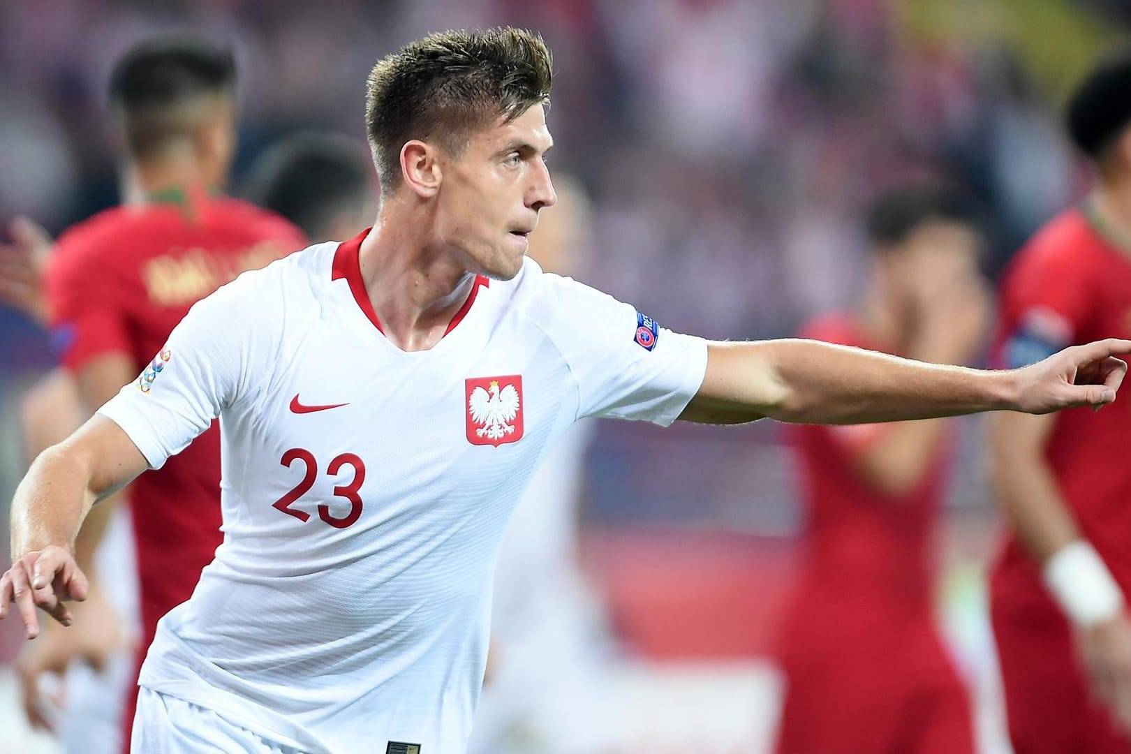 Krzysztof Piatek: Der 23-Jährige hat zwei Länderspiele für die polnische Nationalmannschaft absolviert.