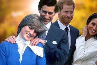 Erinnerungen an früher: Diana und Charles bekamen elf Monate nach der Hochzeit Nachwuchs – so wird es wohl auch bei Prinz Harry und Herzogin Meghan an.
