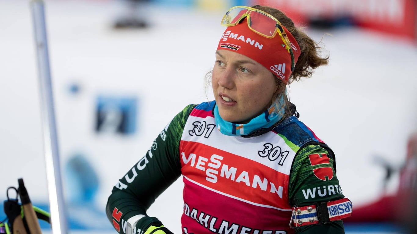 Biathlon-Star: Laura Dahlmeier hat bisher drei Olympia- und 13 WM-Medaillen gewonnen.
