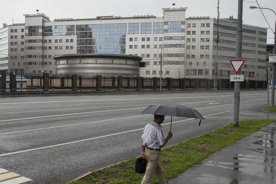 Gebäude des russischen Militärgeheimdienstes GRU in Moskau.