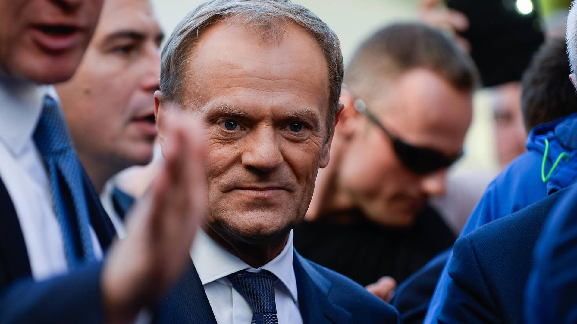 EU-Ratspräsident Donald Tusk in Polen: Bei den Brexit-Verhandlungen sieht Tusk aber den gegenseitigen Willen, die Verhandlungen fortzusetzen.