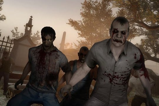 Das ist kein Halloween-Kostüm, sondern ein handfester Zombieangriff.