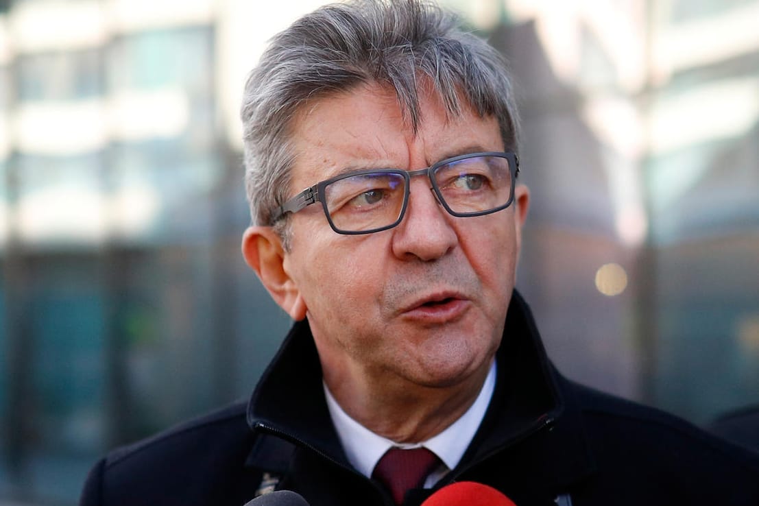 Jean-Luc Mélenchon: Der Parteichef der französischen Linken protestierte gegen die Durchsuchungen. (Archivbild)