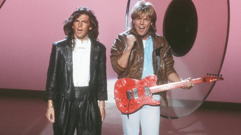 Im Jahr 1985: Thomas Anders und Dieter Bohlen wurden mit Modern Talking zu Superstars.