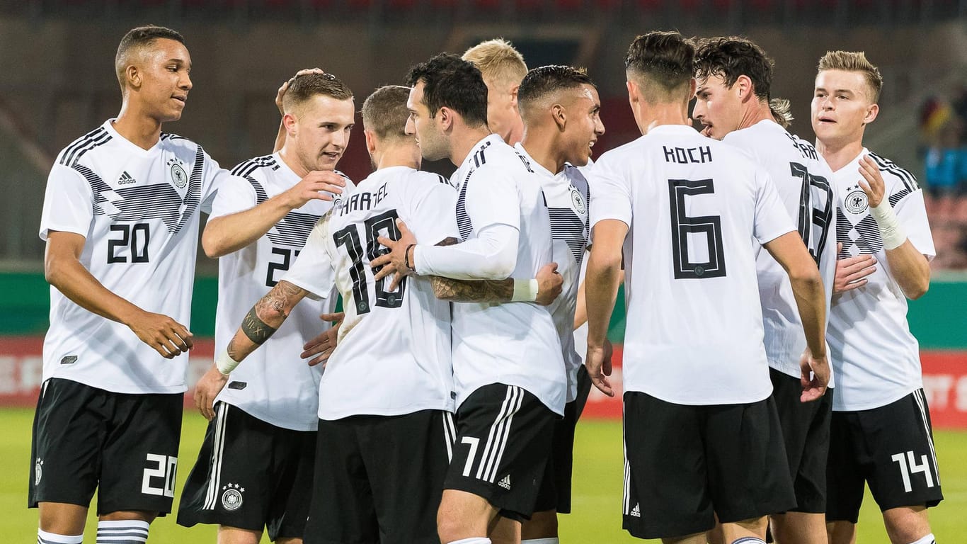 Deutschlands U21 hat derzeit viel Grund zum Jubeln.